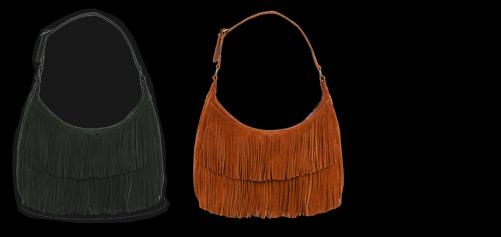 Hobo Fringe Bag Hobo Fringe Bag By Minnetonka Moccasin Adjule Strap Makes This A Great Shoulder Handbag Soft Supple Suede Inside Features Zipper Pocket And